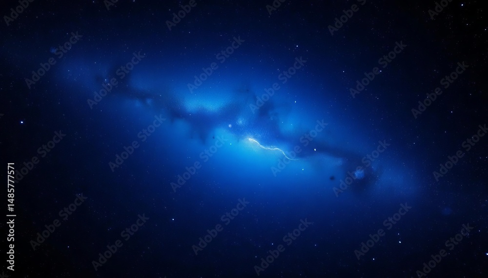 Fototapeta premium Deep blue and black cosmic expanse, countless twinkling stars, black, stars