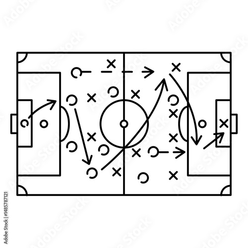 Soccer strategy stroke