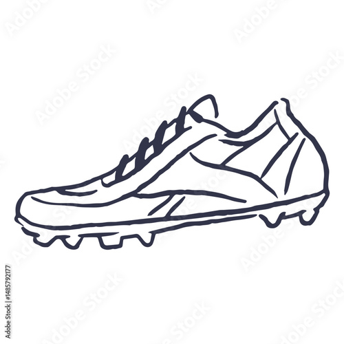 Lacrosse shoe sport icon