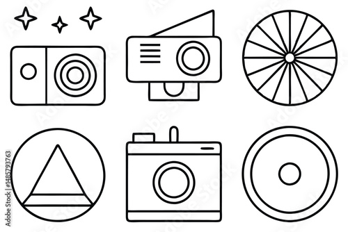 Contrast Media Line Art Concepts