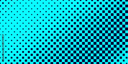 Wide Glitch Banner Background. Purple Cross Lines Pixels Design for Banners, Web Pages, Presentations. Purple Blue Bright Game Background. Vector Illustration.