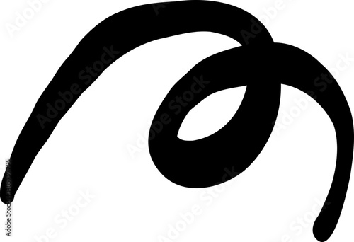 High Arching Swirl with Twin Curves