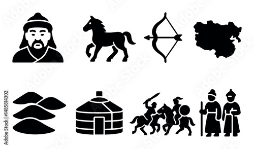 Mongolian culture: genghis khan, nomadic life, warriors, symbols