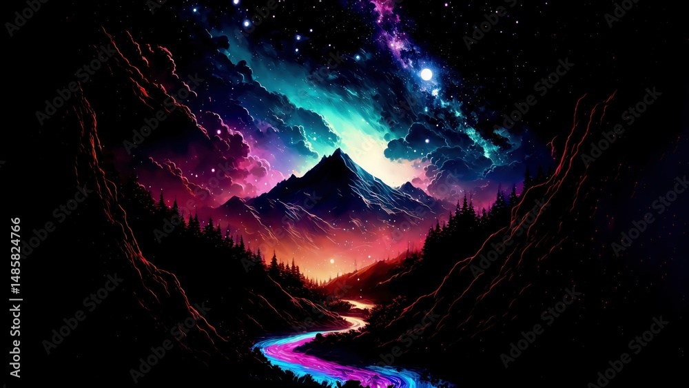 Obraz premium abstract background with space