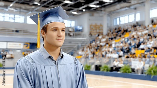 Graduation Ceremony Achievement Portrait
