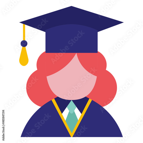 Female graduate avatar
