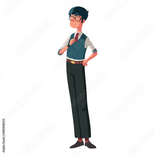 Character british boy