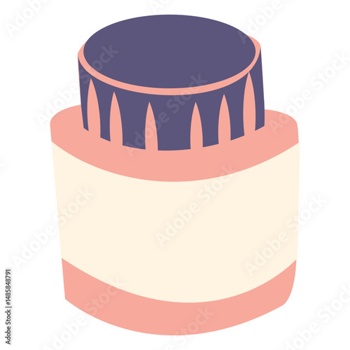 Ink bottle flat icon
