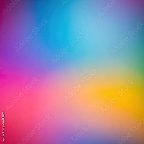A vibrant abstract blur background featuring a harmonious blend of colorful gradients  creating a dreamy and ethereal atmosphere perfect for artistic designs.