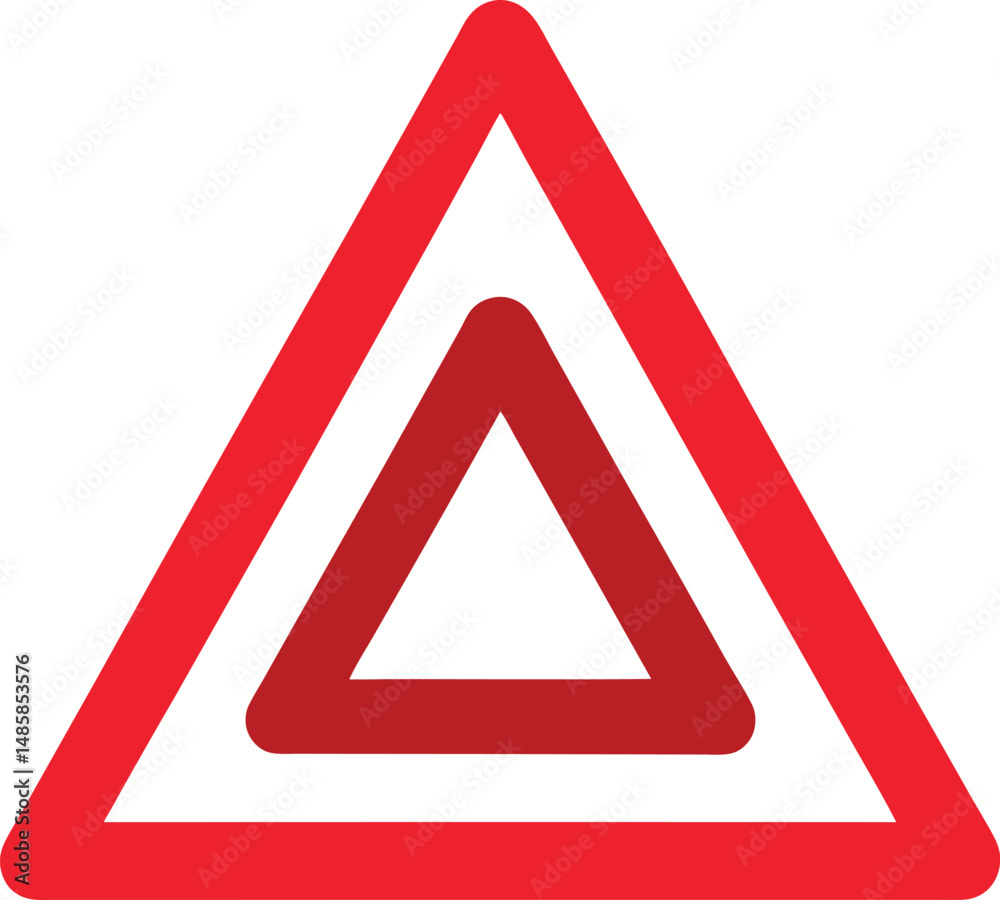 warning triangle sign isolated warning triangle sign isolated