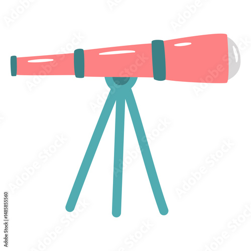Pink telescope flat