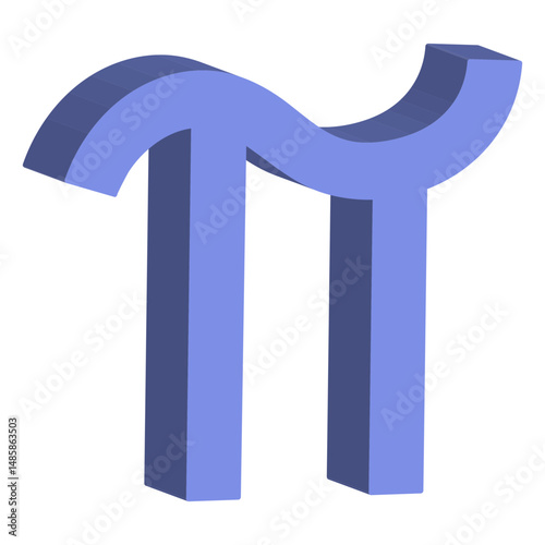 Pi mathematics icon