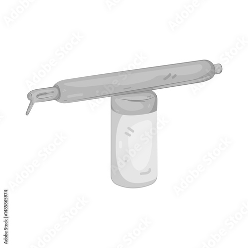 Illustration of Air Abrasion