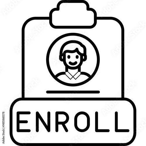Open enrollment Icon