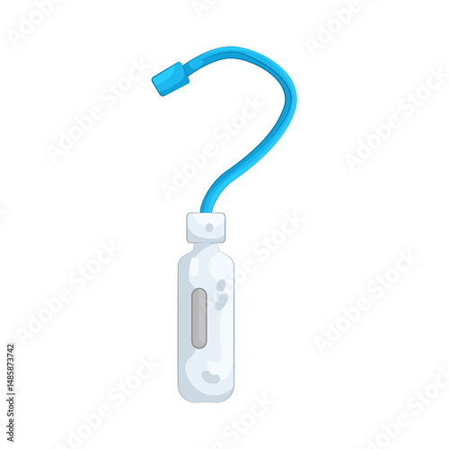 Illustration of saliva ejector