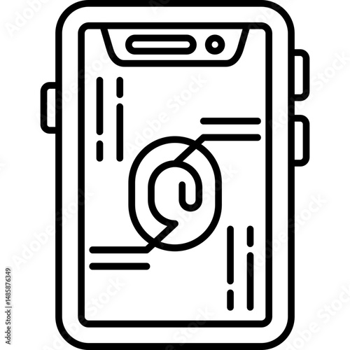 Fingerprint sensor Icon
