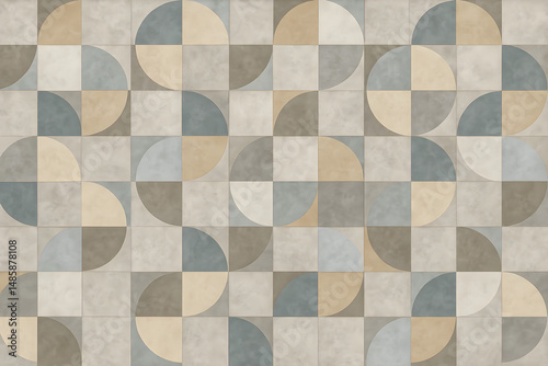 Pattern Cement Wall Mural Marble Tile Baground 