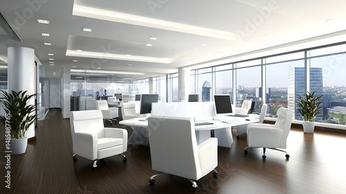 A Luxury Private Business Office with Premium White Fu 22907777 6088 4877 90bd Ecbb7e49f988 2