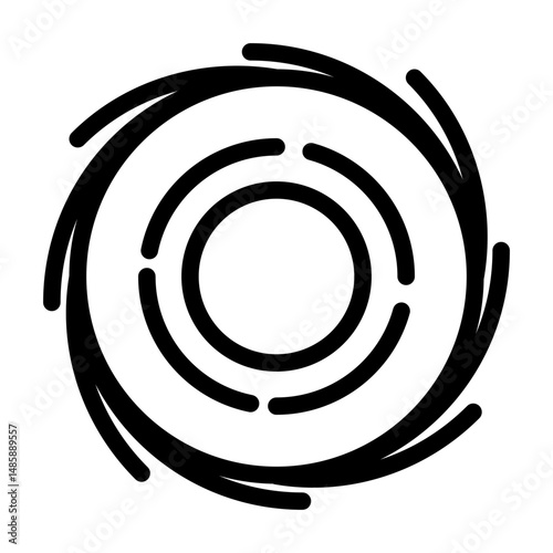 Black hole icon