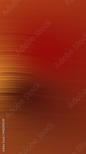 Warm orange and red gradient slowly transforms across rich copper tones, creating a sunset-inspired abstract backdrop perfect for lifestyle content or luxury brand presentations.