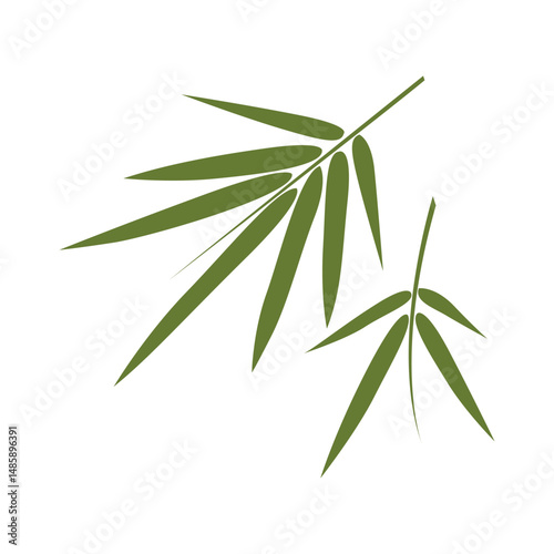 Bamboo tree logo design