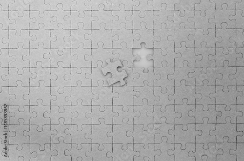 white jigsaw puzzle