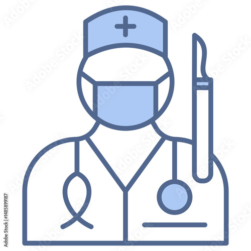 Surgical Blue Icon