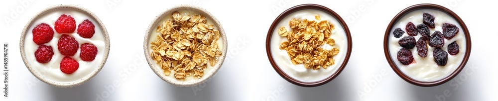 Yogurt parfaits with granola and fruit (1) Yogurt parfaits with granola and fruit (1)