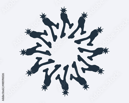Punk mosh pit slam dunk illustration clip art artwork vector streetwear t shirt design clothing sticker poster element print art editable