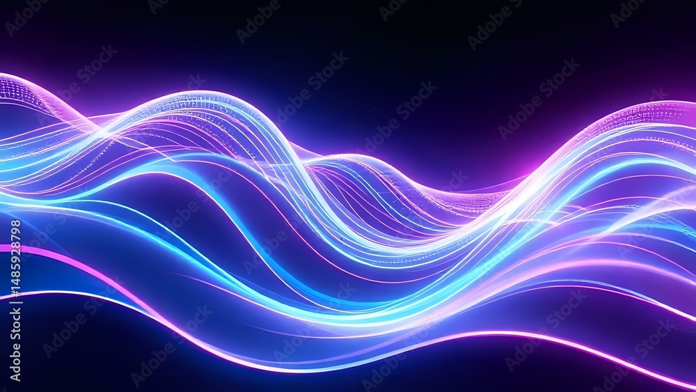 Obraz premium abstract wave background