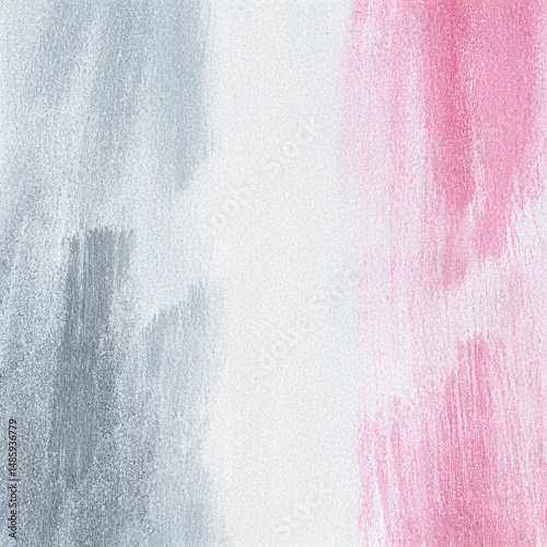 Abstract Painted Texture Background with Gray Pink and White