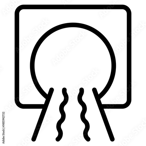 Culverts icon in vector illustration