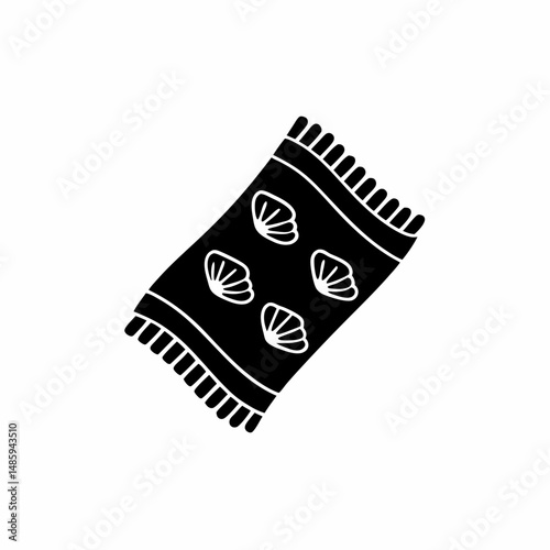 creative details Beach liner icon vector illustration