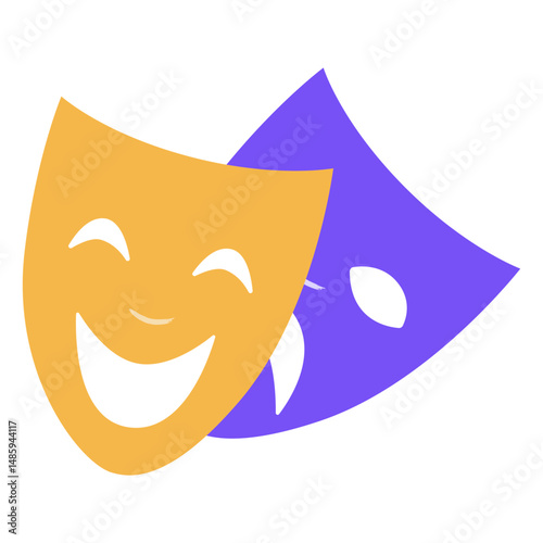 Carnival mood masks