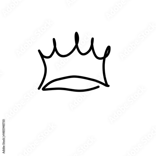 crown icon vector illustration