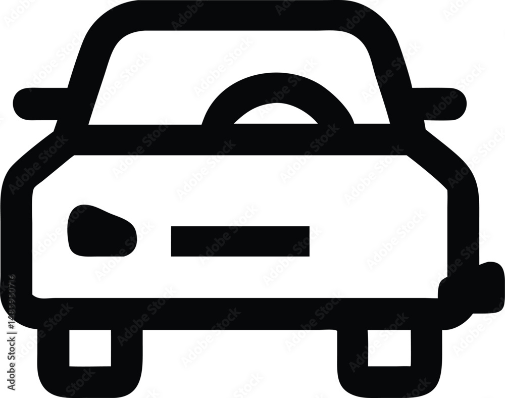 Obraz premium car icon vector illustration