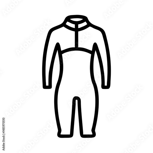 wetsuit icon wetsuit icon on transparent background for web and graphic design