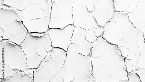 Cracked white surface texture (5)