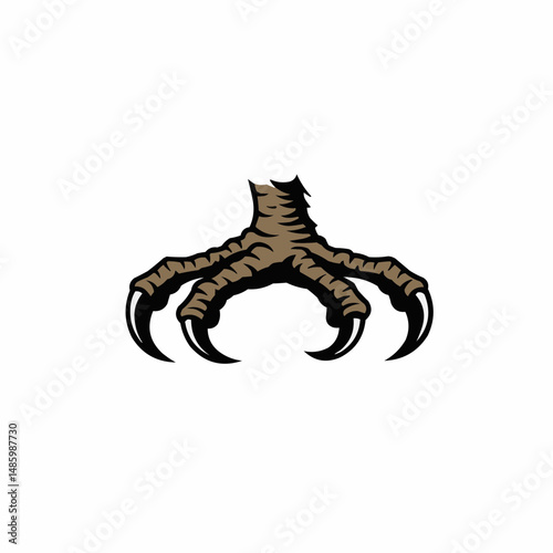 Image features a stark tree stump. Roots are visible, set on a crisp white canvas