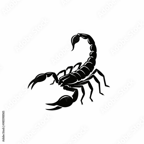 Black scorpion tail