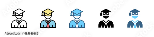 ENGLISH CLASS icons with various styles and colors
