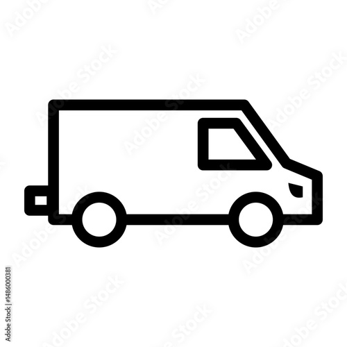 delivery van icon