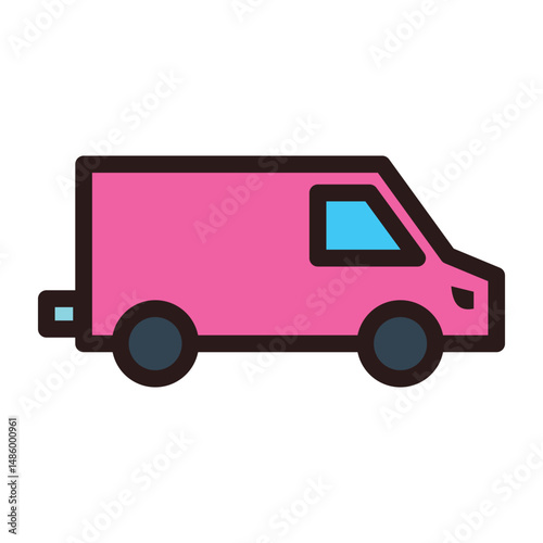 delivery van icon