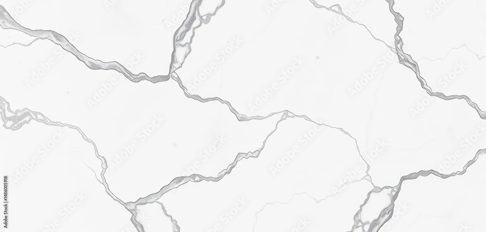 Obraz premium High-res seamless white-grey marble tile texture, luxurious glitter pattern, decor, design