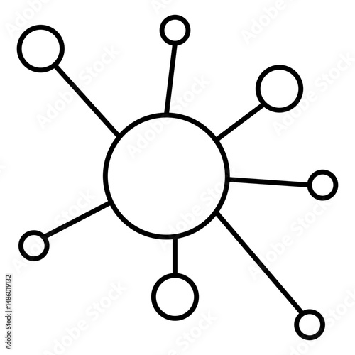 Molecule model cell stroke