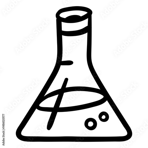 Erlenmeyer flask stroke