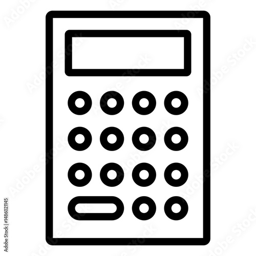 Simple calculator stroke