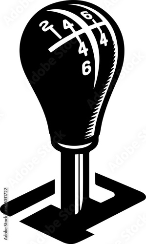 Manual Gear Shift Lever Icon
