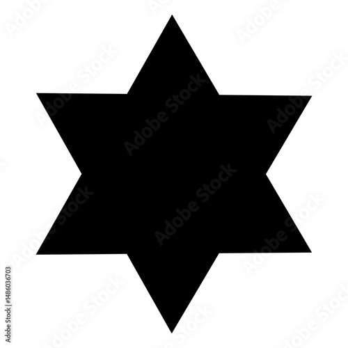 David star flat design