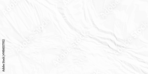Abstract crumple ragged parchment empty wrinkle cardboard blank ripped surface wrinkle old paper white crumple texture background.	
